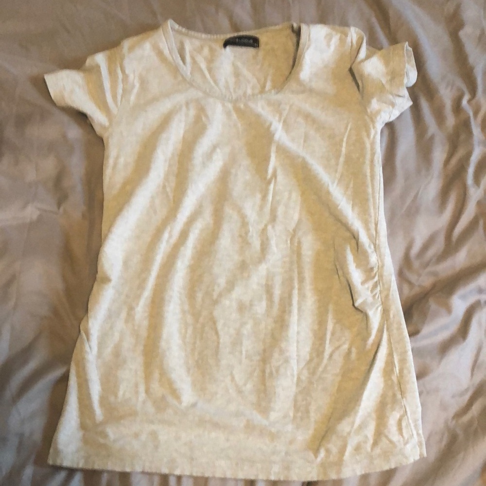 Grey maternity t shirt